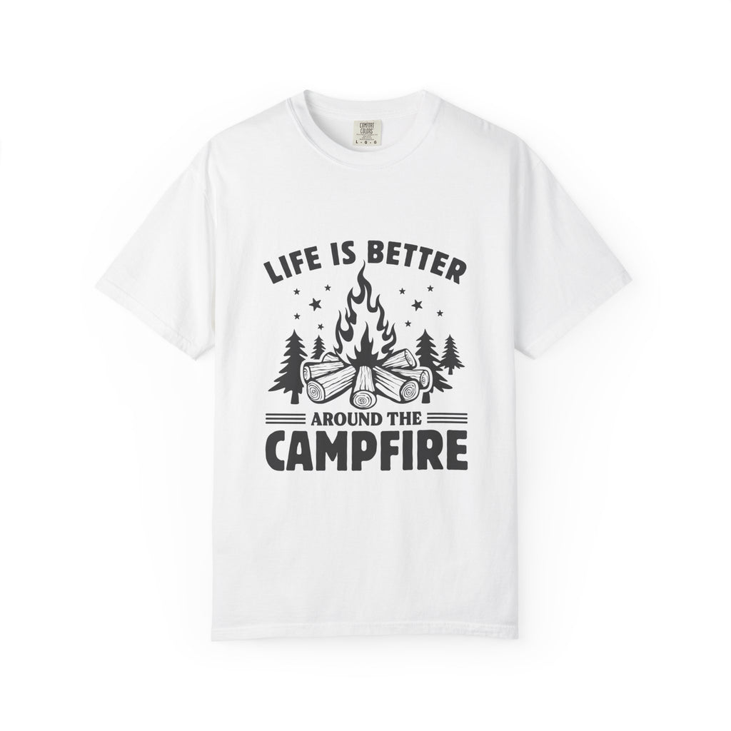 Campfire Vibes Unisex T-Shirt | Outdoor Adventure Tee | Camping Gift | Life is Better Around the Campfire | Casual Summer Shirt, [...]