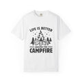 Campfire Vibes Unisex T-Shirt | Outdoor Adventure Tee | Camping Gift | Life is Better Around the Campfire | Casual Summer Shirt, [...]