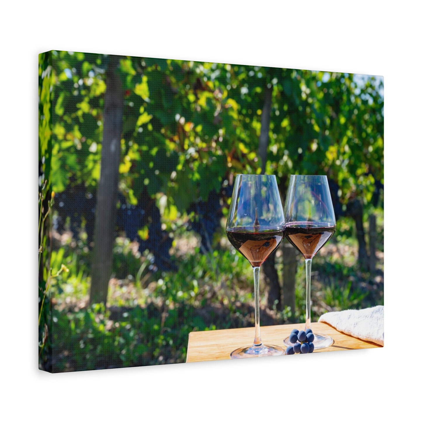 Wine-Matte Canvas, Stretched, 1.25"