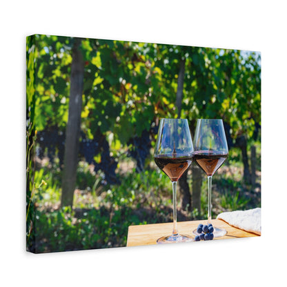 Wine-Matte Canvas, Stretched, 1.25"