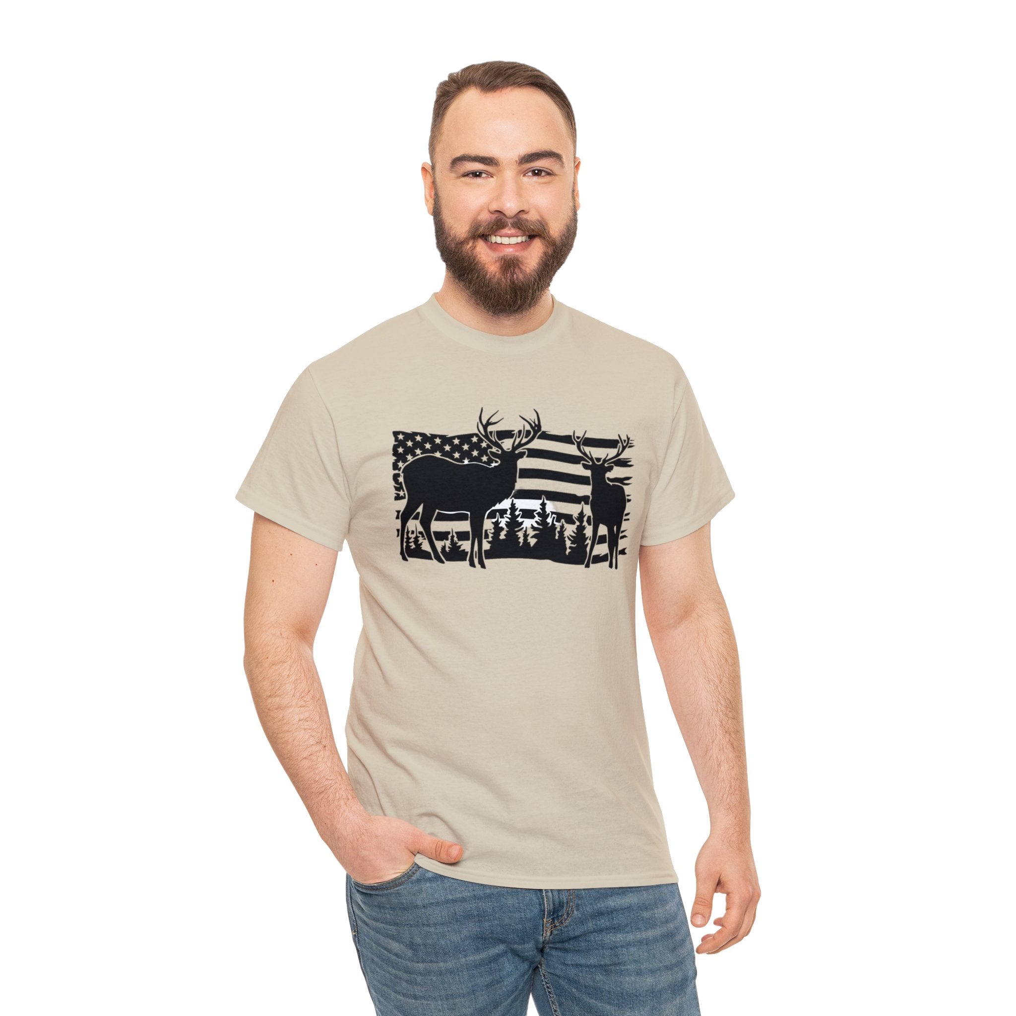 Hunting- Unisex Heavy Cotton Tee