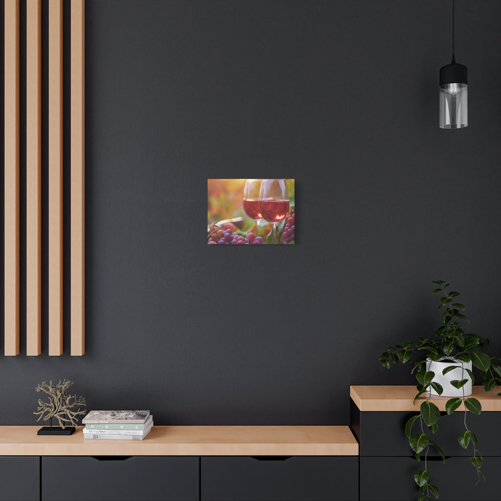 Wine decor— Matte Canvas, Stretched, 1.25"