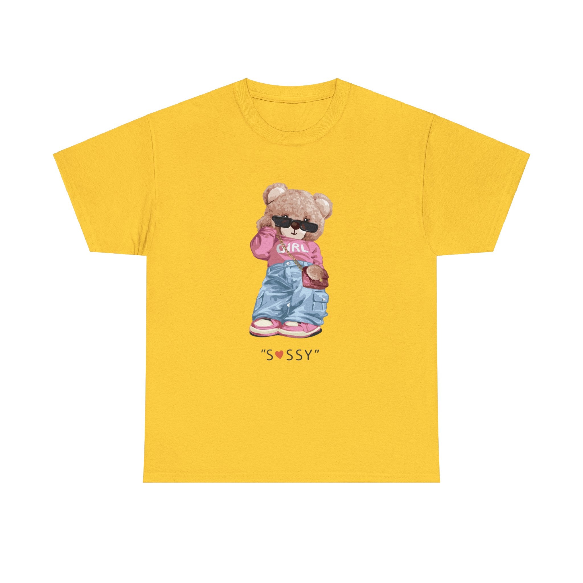 Sassy bear- Heavy Cotton Tee Shirt