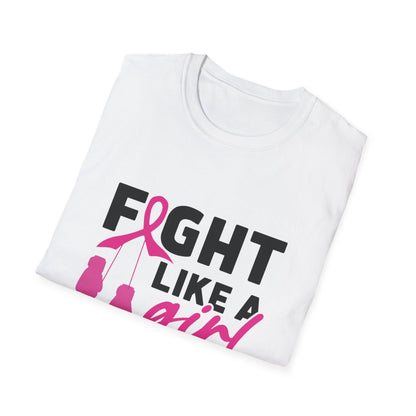 Fight like a girl- Softstyle T-Shirt