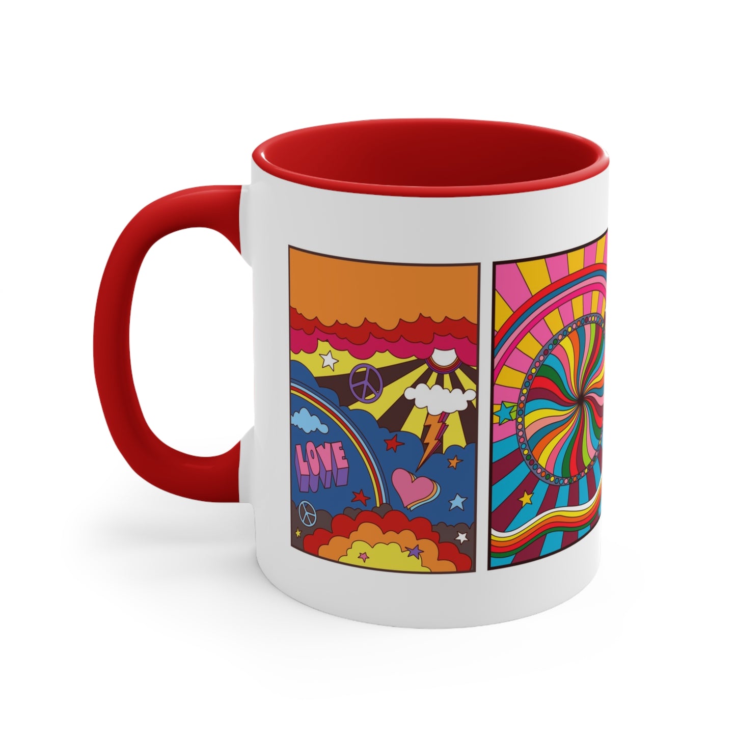 Hippy Accent Coffee Mug, 11oz