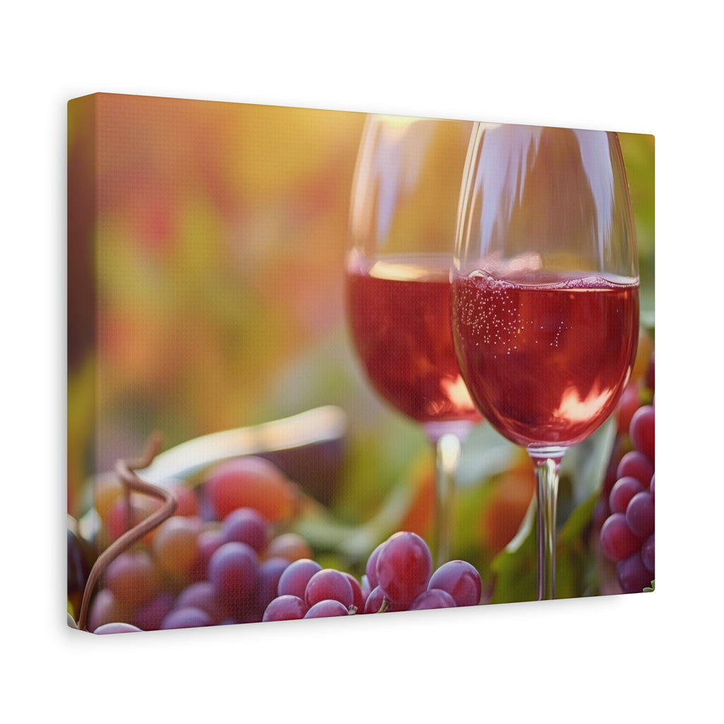 Wine decor— Matte Canvas, Stretched, 1.25"