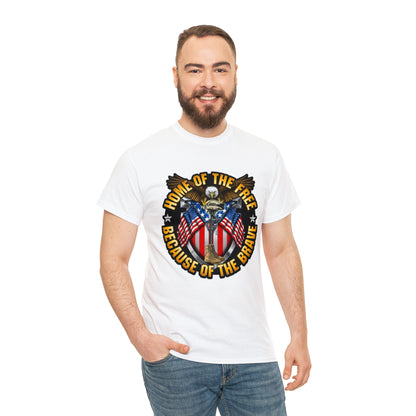 Home of the brave - Unisex Heavy Cotton Tee