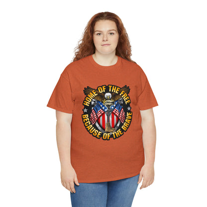 Home of the brave - Unisex Heavy Cotton Tee