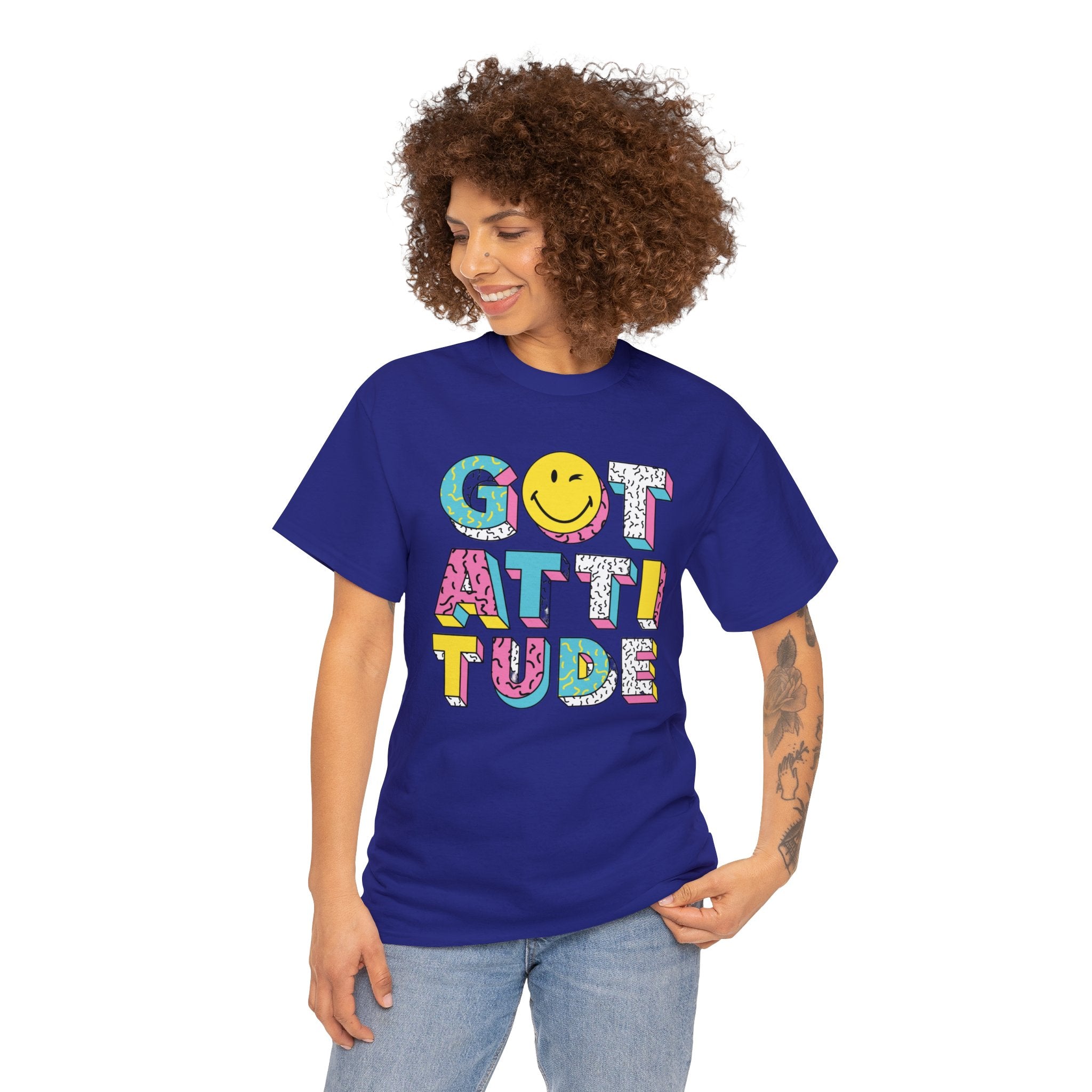 Got attitude— Heavy Cotton Tee shirt