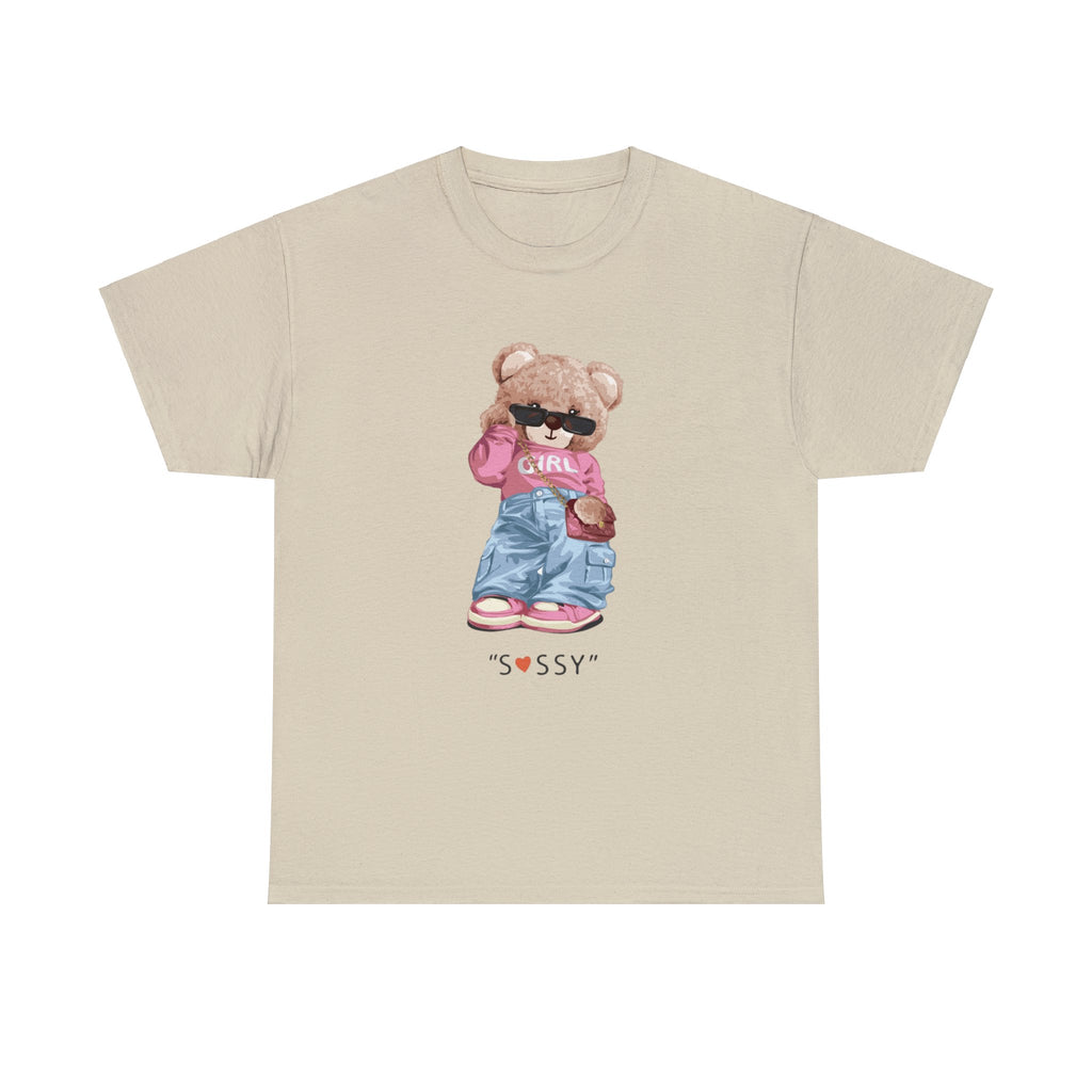 Sassy bear- Heavy Cotton Tee Shirt
