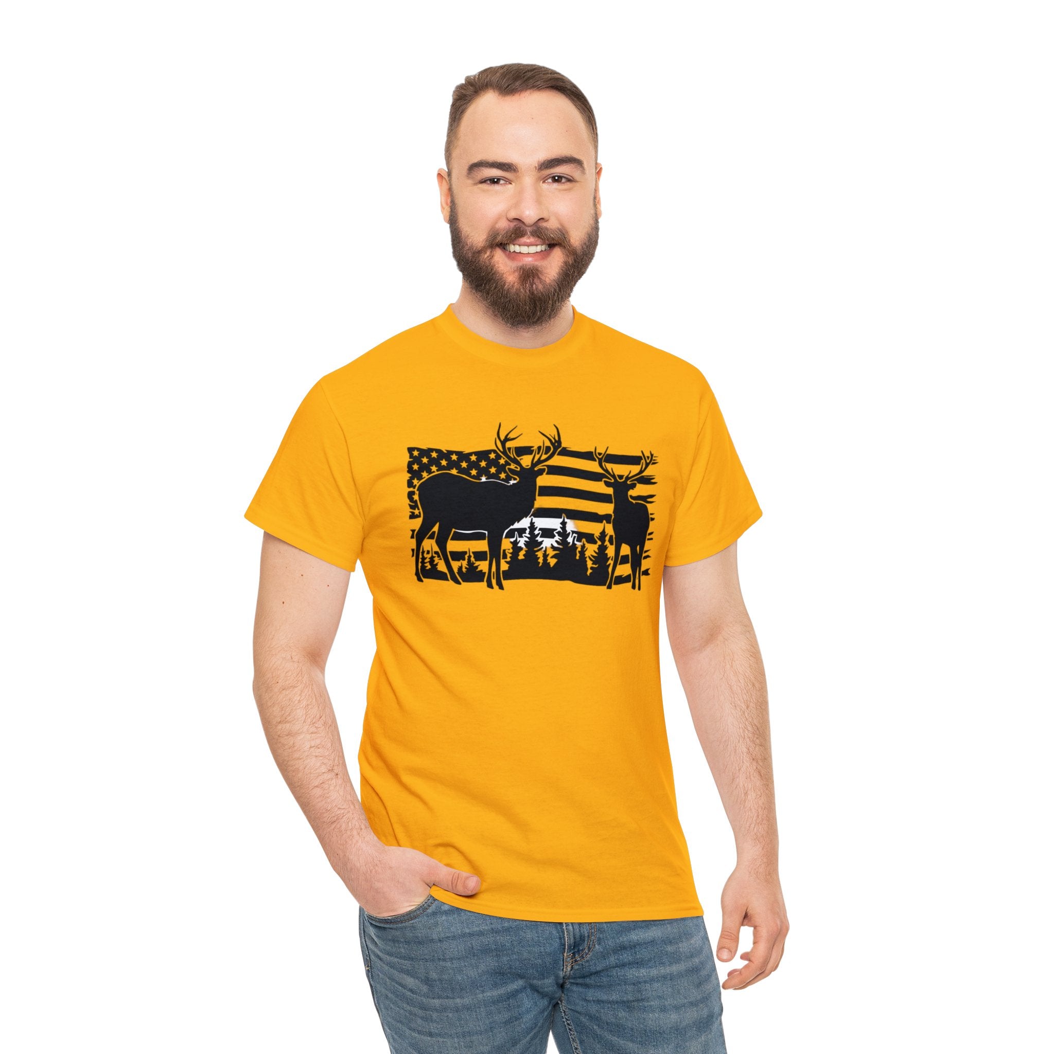 Hunting- Unisex Heavy Cotton Tee