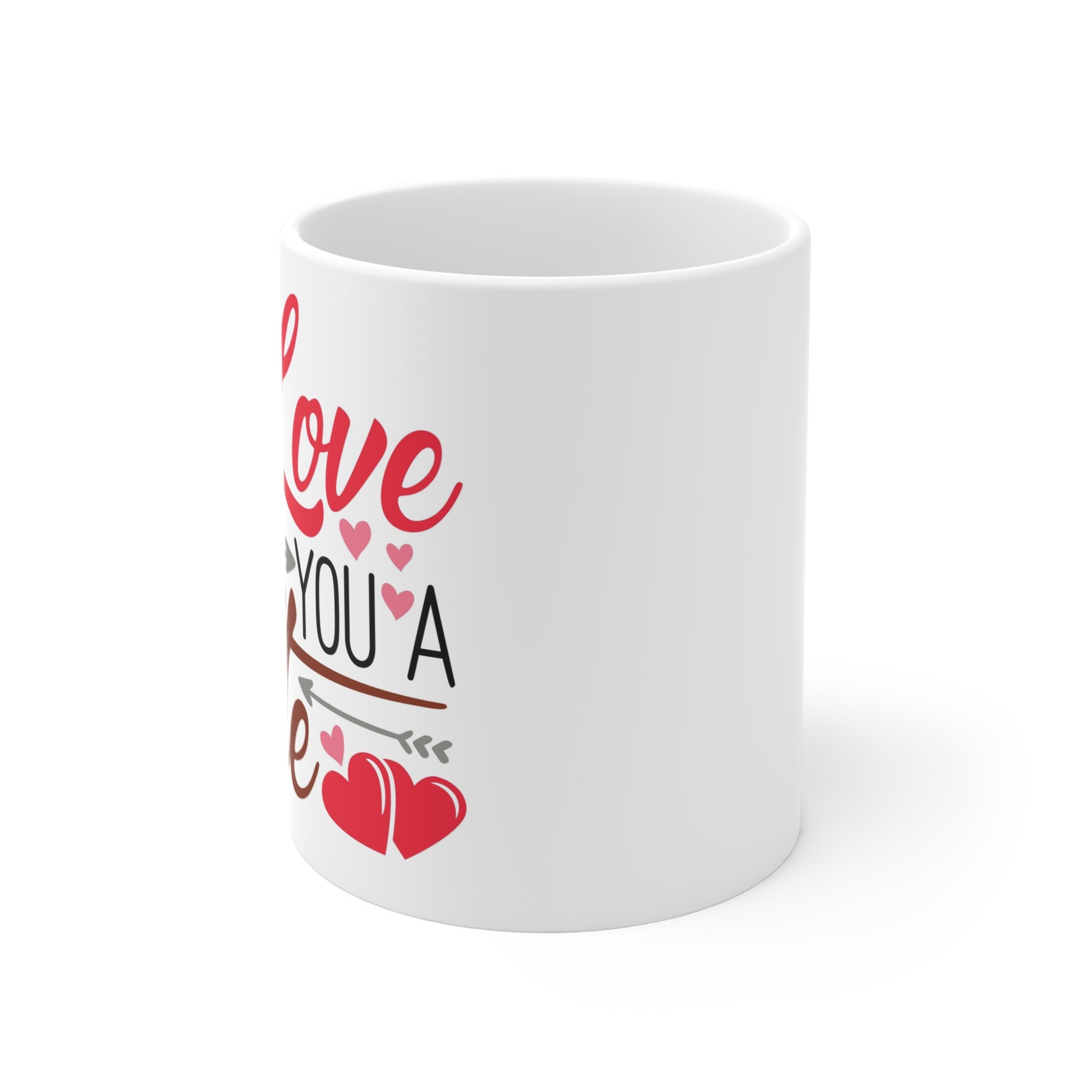 Cute Love You A Latte Mug - 11oz Coffee Cup for Sweet Moments