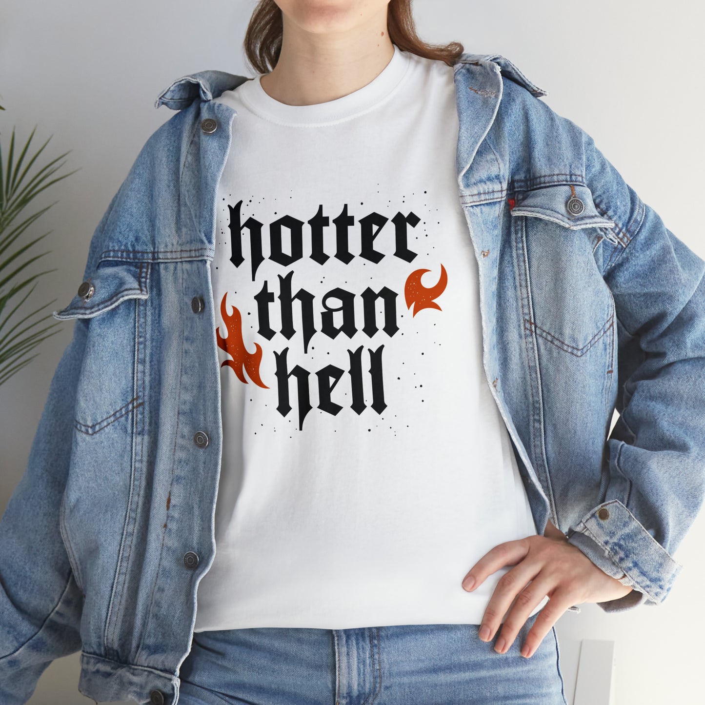 Hotter than hell- Unisex Heavy Cotton Tee
