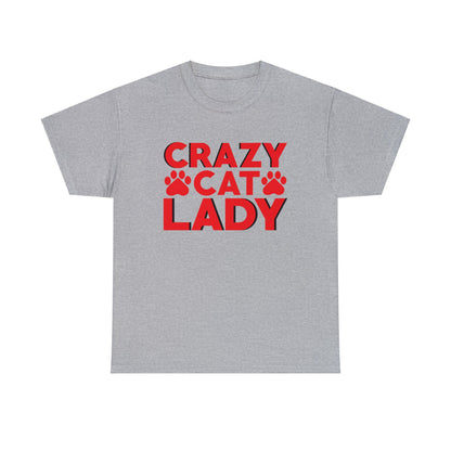 Crazy cat lady— Heavy Cotton Tee