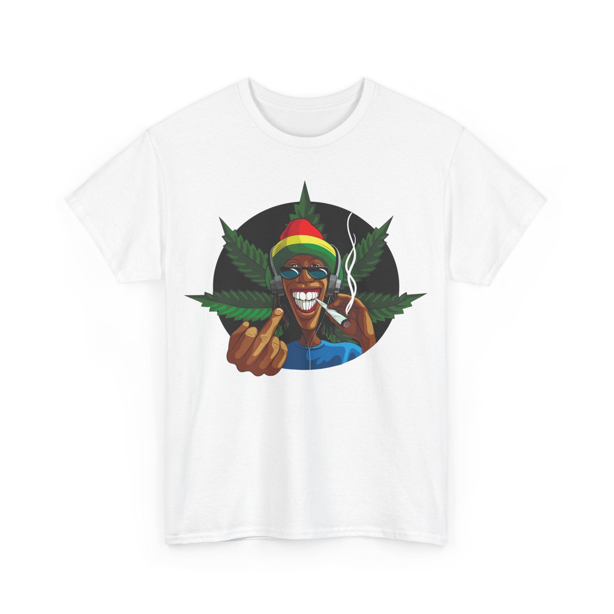 Fu # weed- Unisex Heavy Cotton Tee shirt