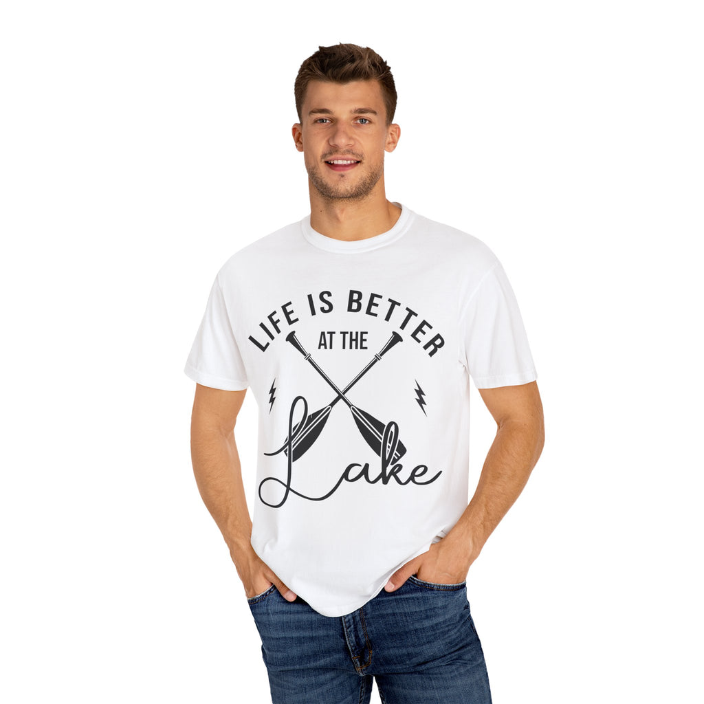Life is Better at the Lake Unisex T-Shirt, Lake Lover Gift, Boating Shirt, Summer Outfit, Family Vacation Tee