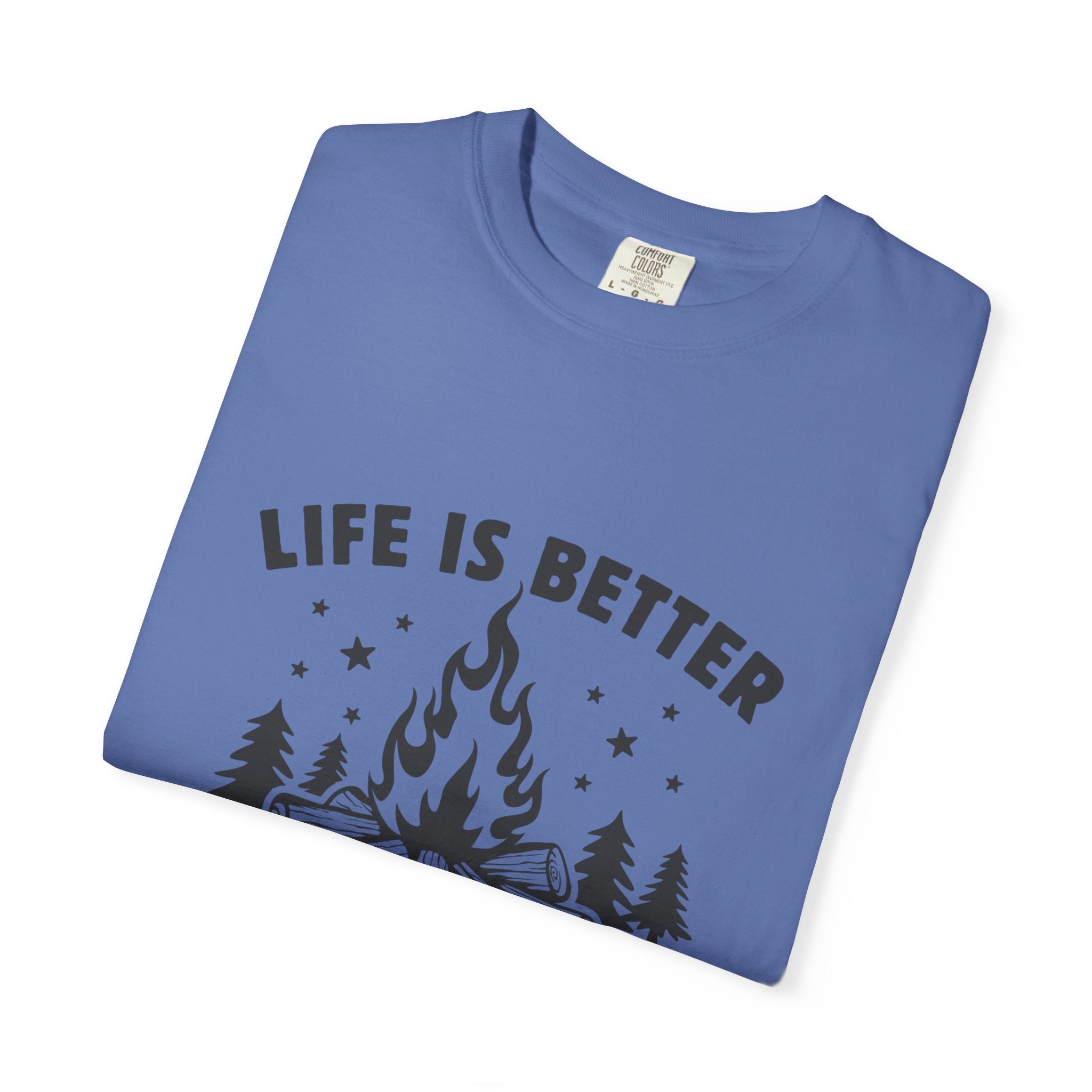 Campfire Vibes Unisex T-Shirt | Outdoor Adventure Tee | Camping Gift | Life is Better Around the Campfire | Casual Summer Shirt, [...]