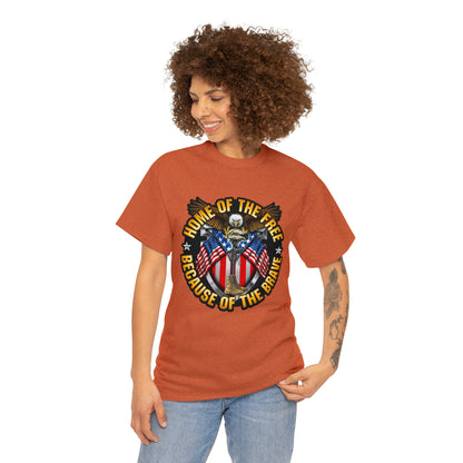 Home of the brave - Unisex Heavy Cotton Tee