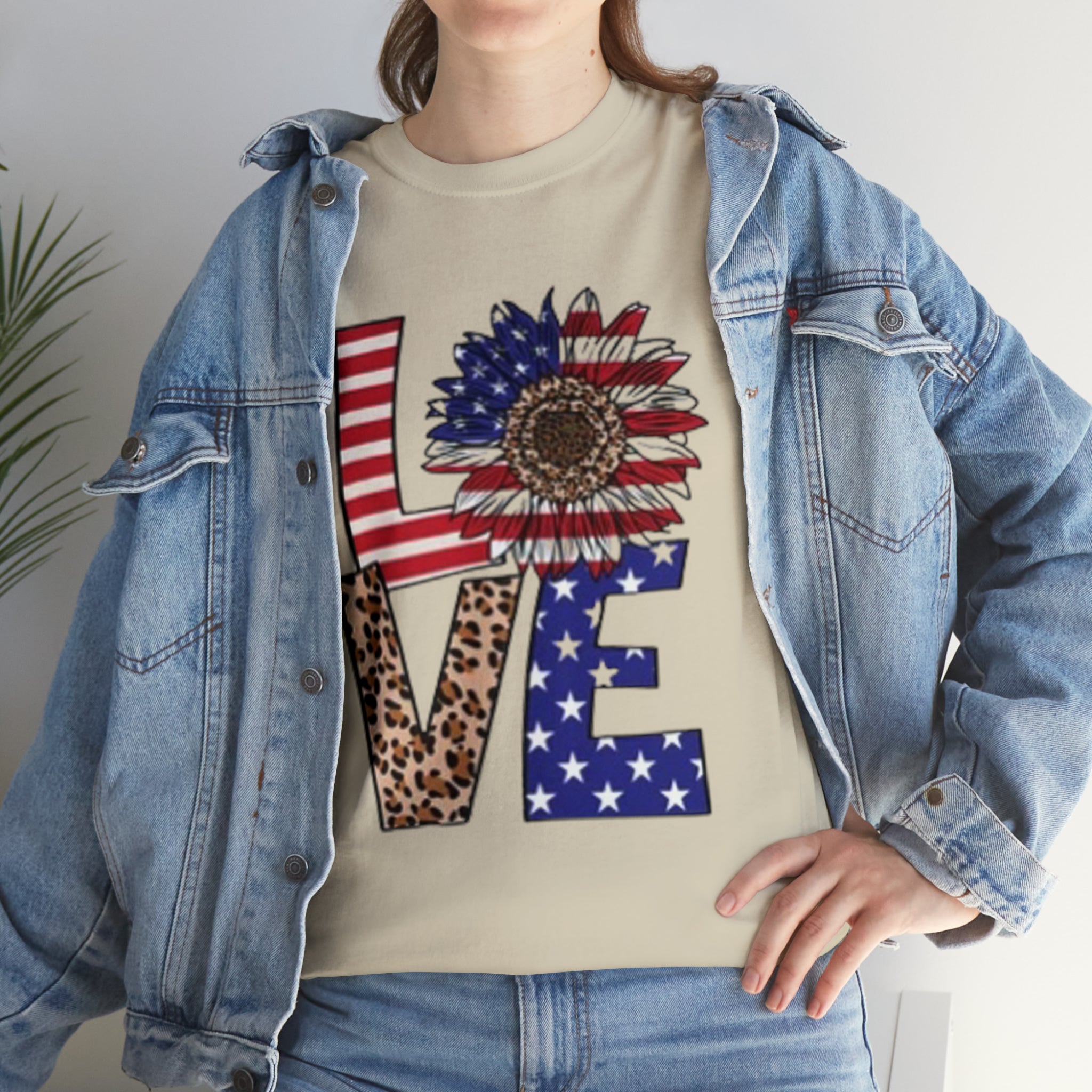 USA love-  Heavy Cotton Tee
