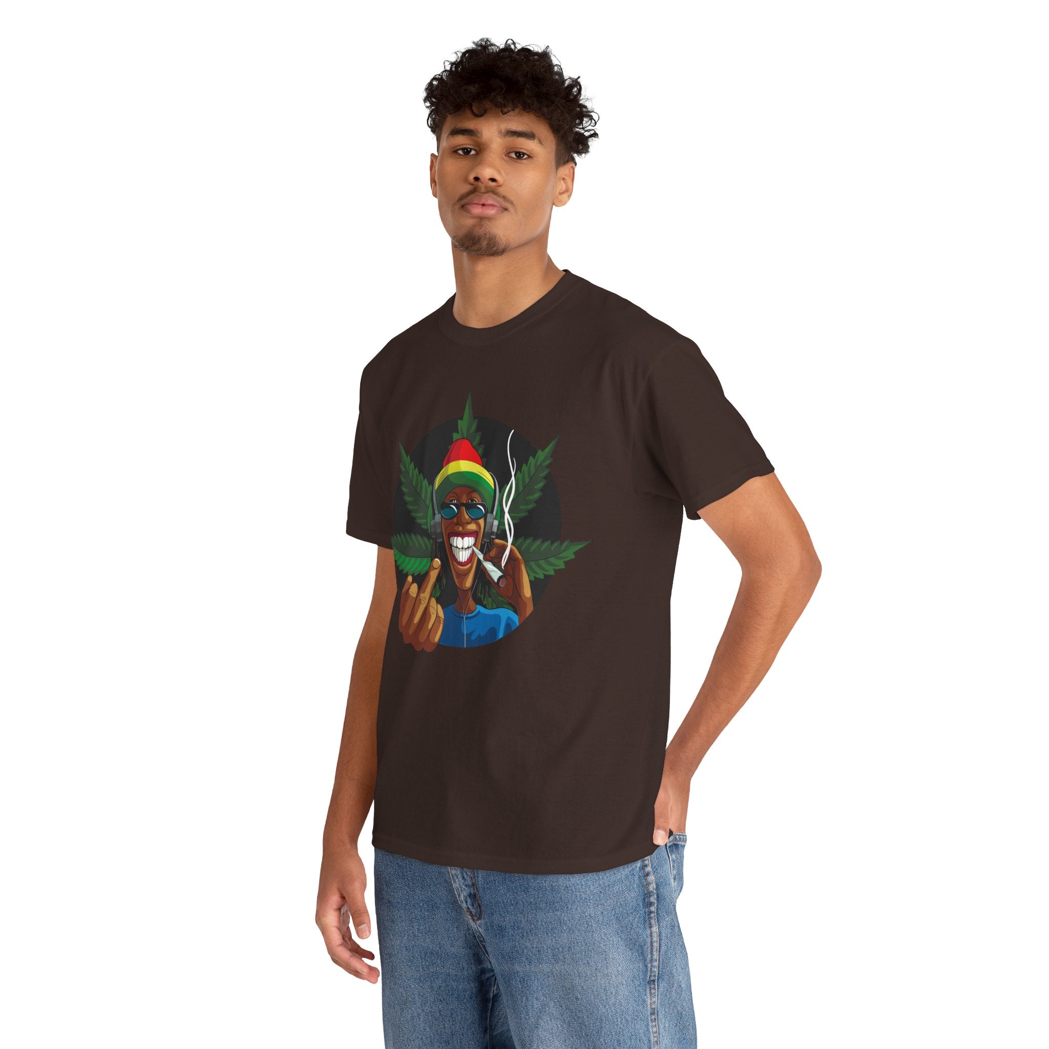 Fu # weed- Unisex Heavy Cotton Tee shirt