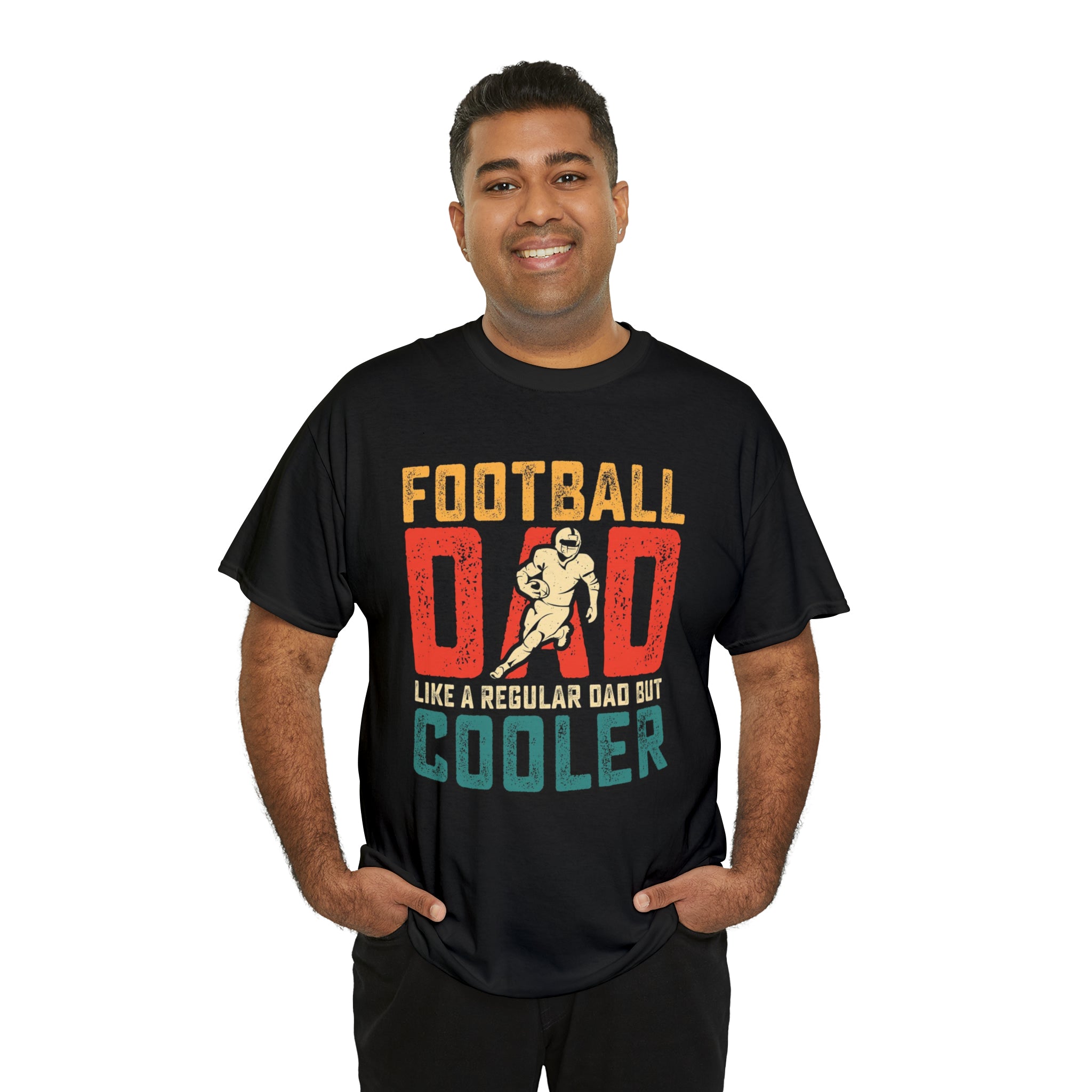Football dad- Heavy Cotton Tee