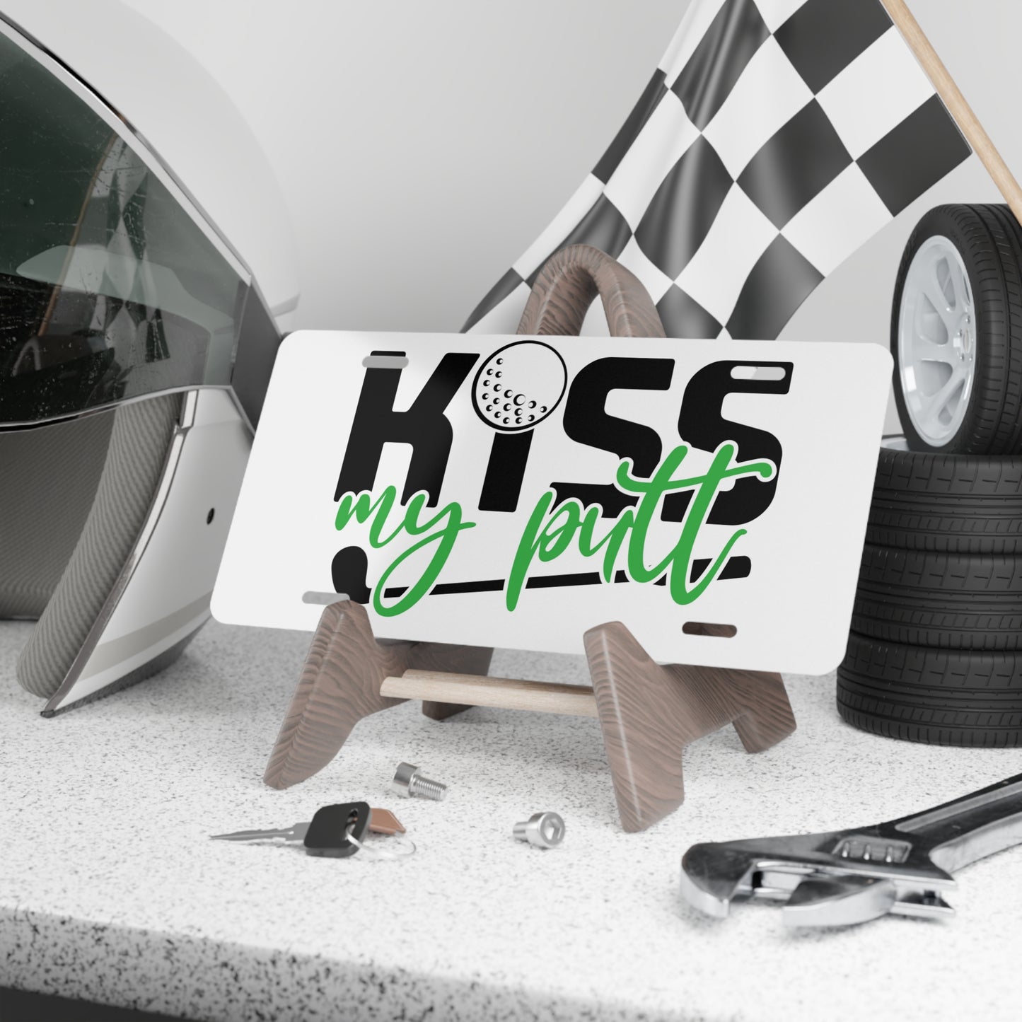 Golf- funny sporty Vanity Plate