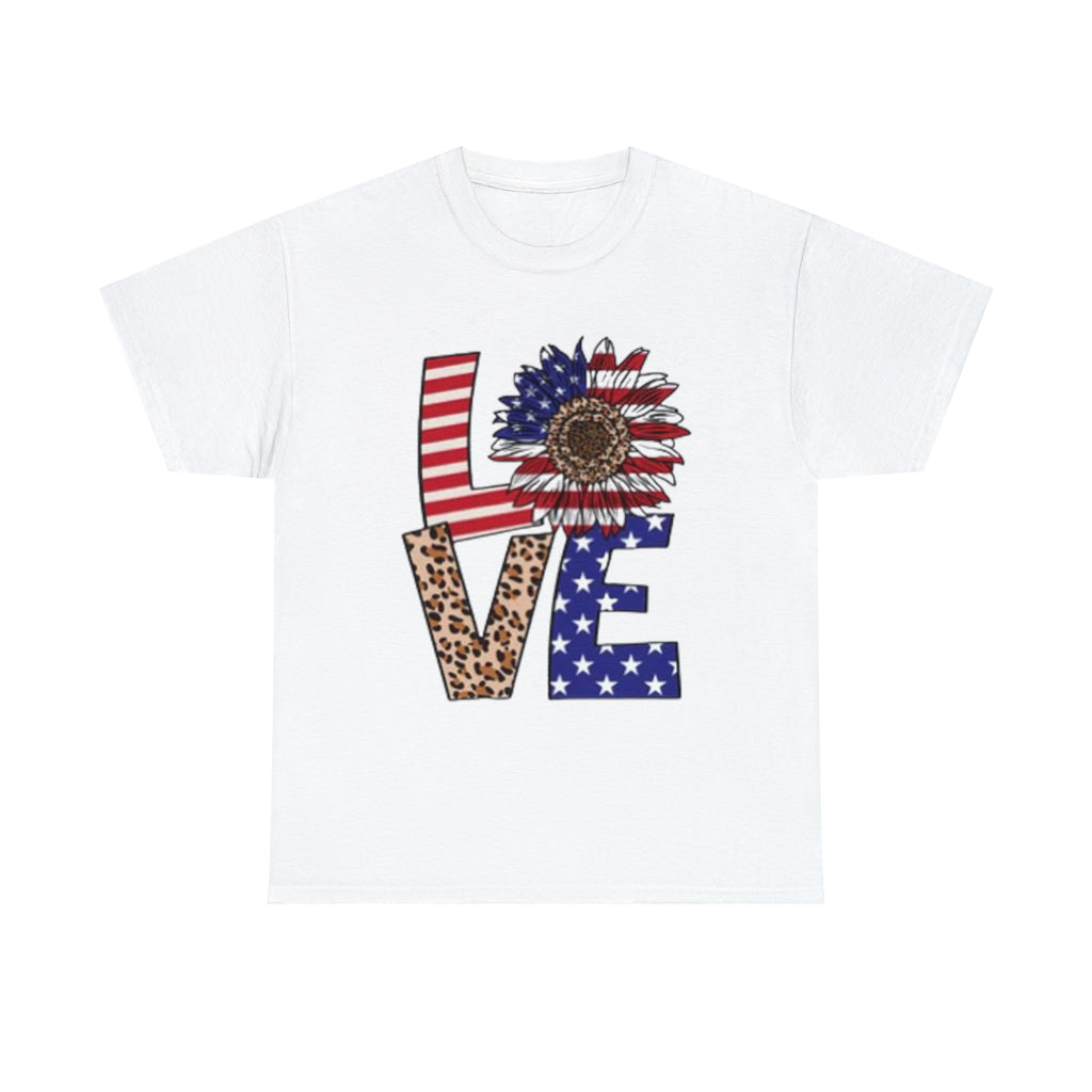 USA love-  Heavy Cotton Tee