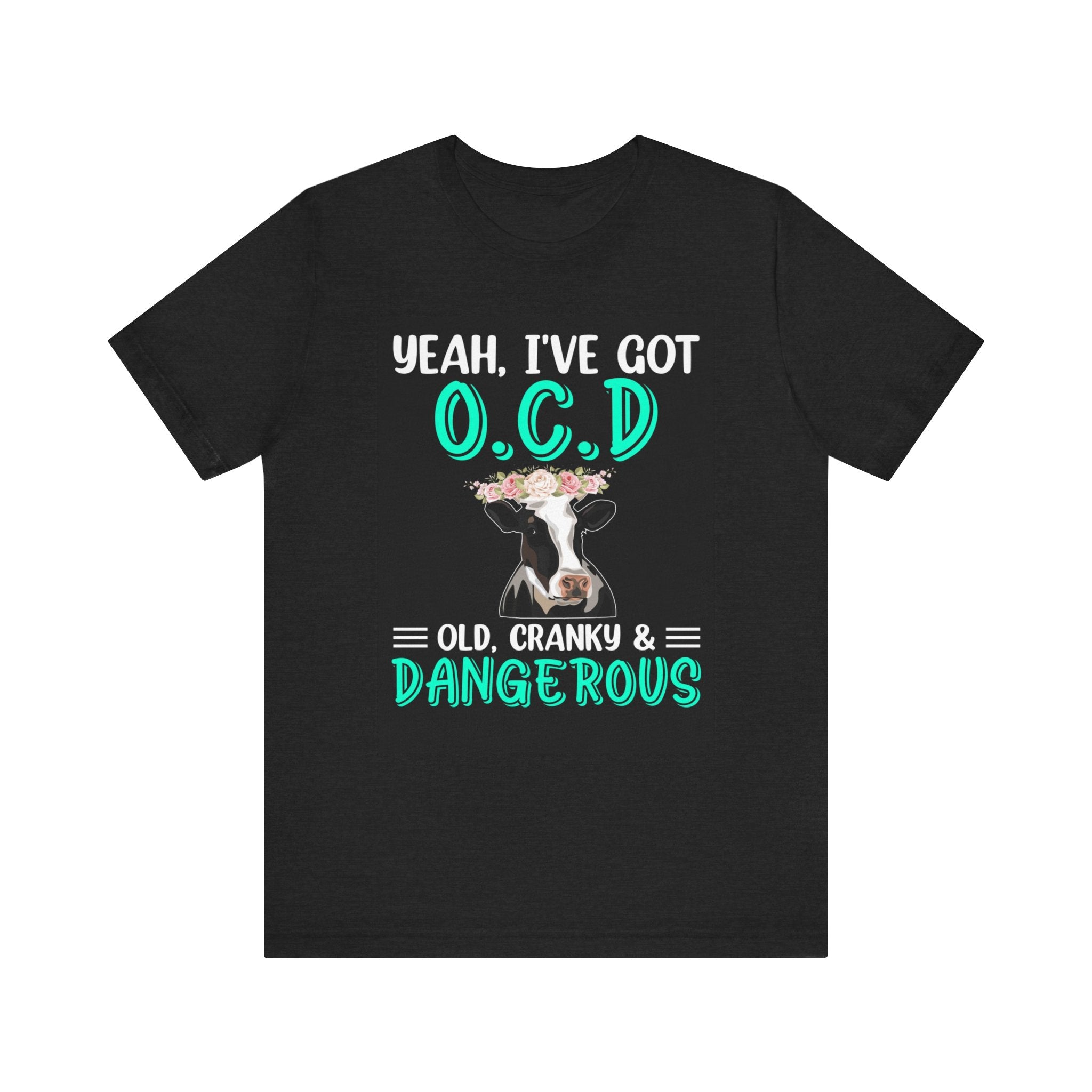O.C.D- funny- Jersey Short Sleeve Tee shirt