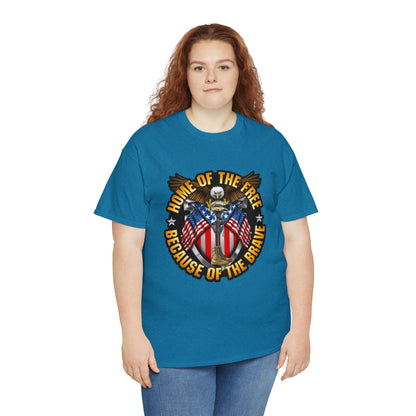 Home of the brave - Unisex Heavy Cotton Tee