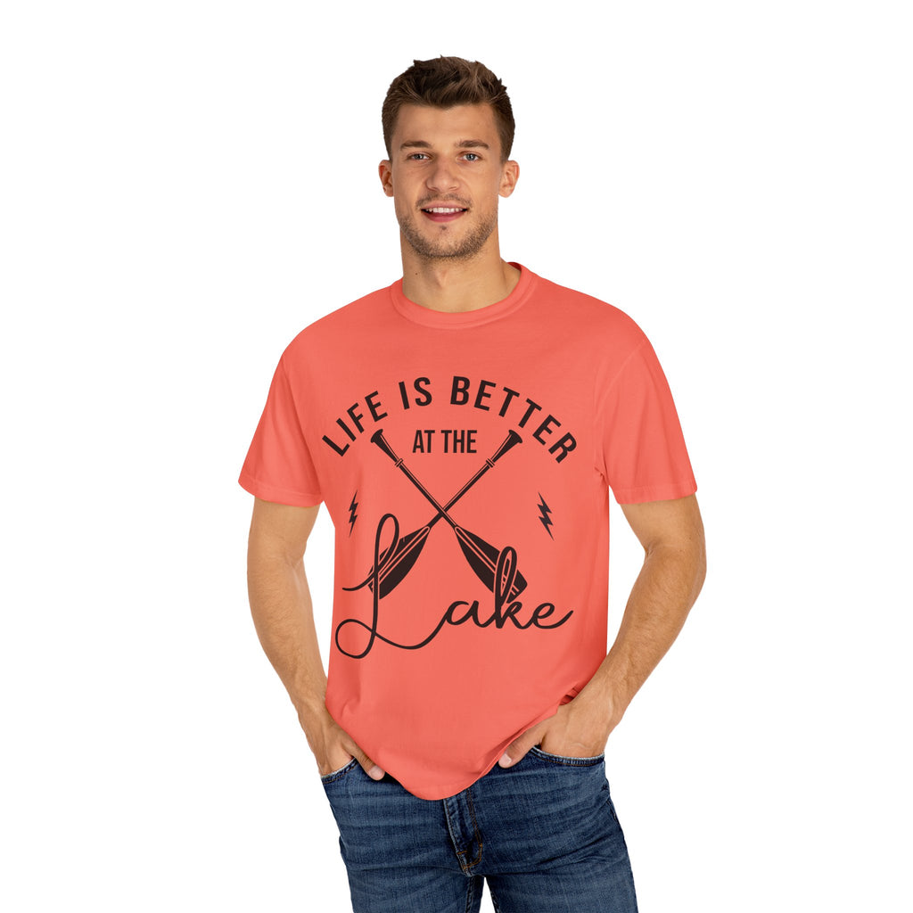 Life is Better at the Lake Unisex T-Shirt, Lake Lover Gift, Boating Shirt, Summer Outfit, Family Vacation Tee