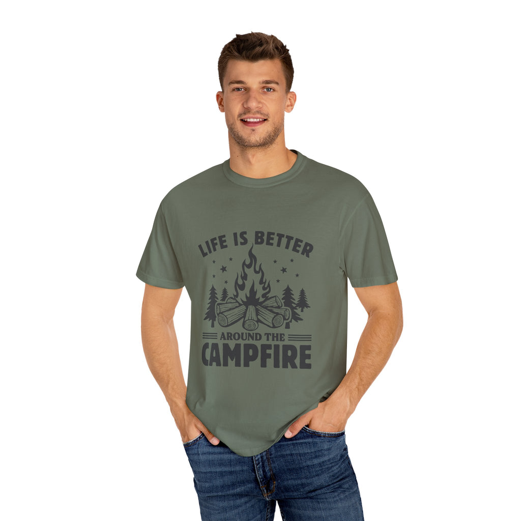 Campfire Vibes Unisex T-Shirt | Outdoor Adventure Tee | Camping Gift | Life is Better Around the Campfire | Casual Summer Shirt, [...]
