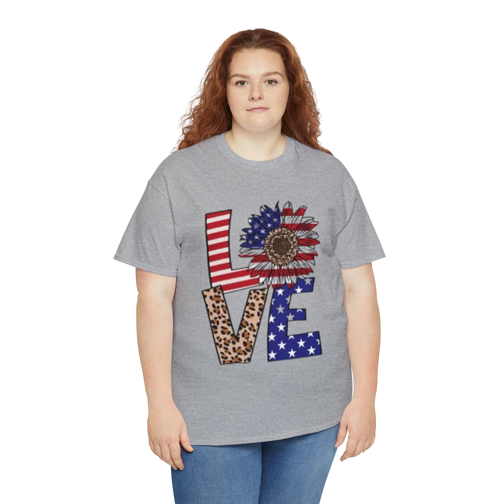 USA love-  Heavy Cotton Tee