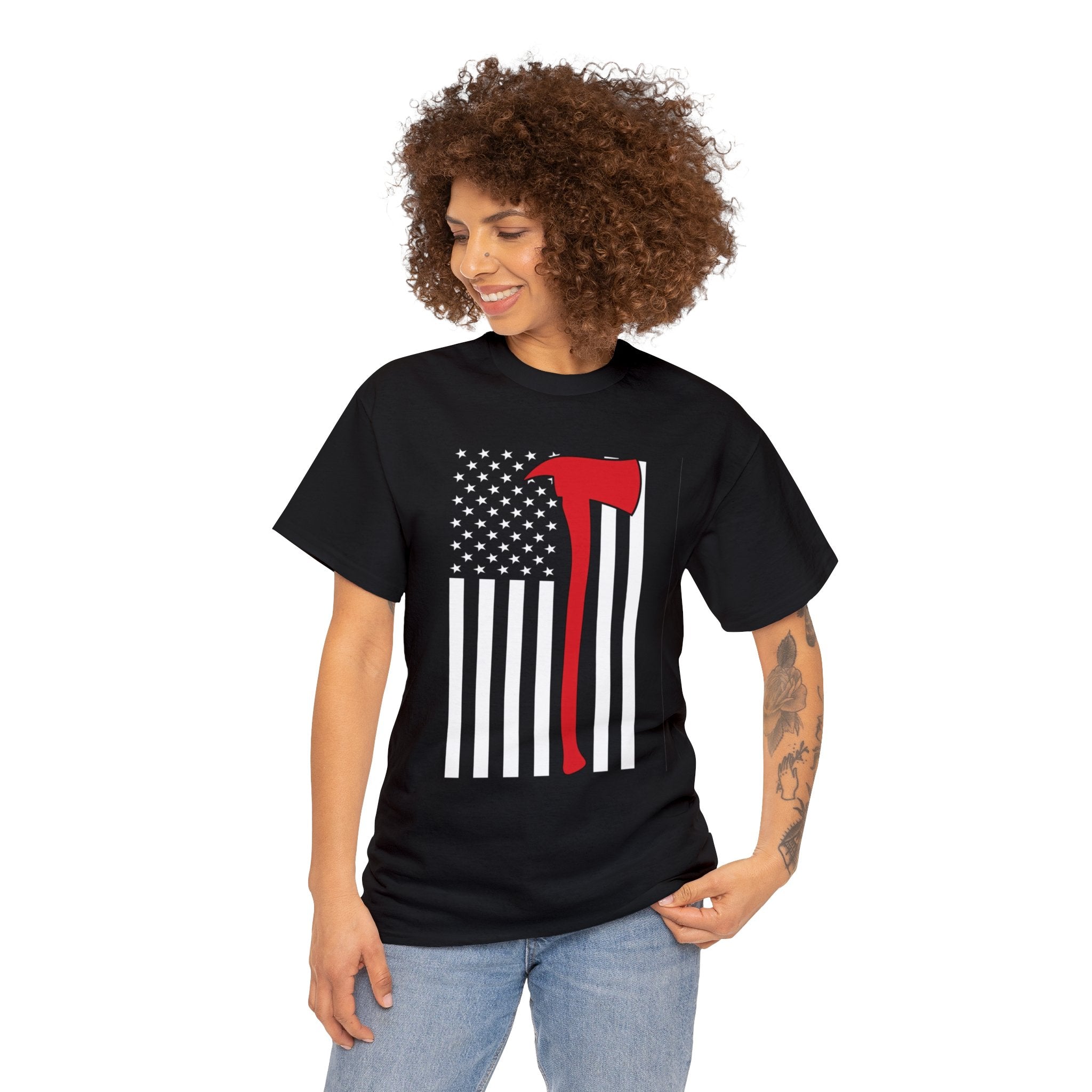 Firefighter- Heavy Cotton Tee