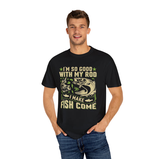 Funny Fishing T-Shirt, Fishing Tee, Gift for Anglers, Humor Tee for Dads, Fishing Lover Apparel, Outdoor Adventure Shirts