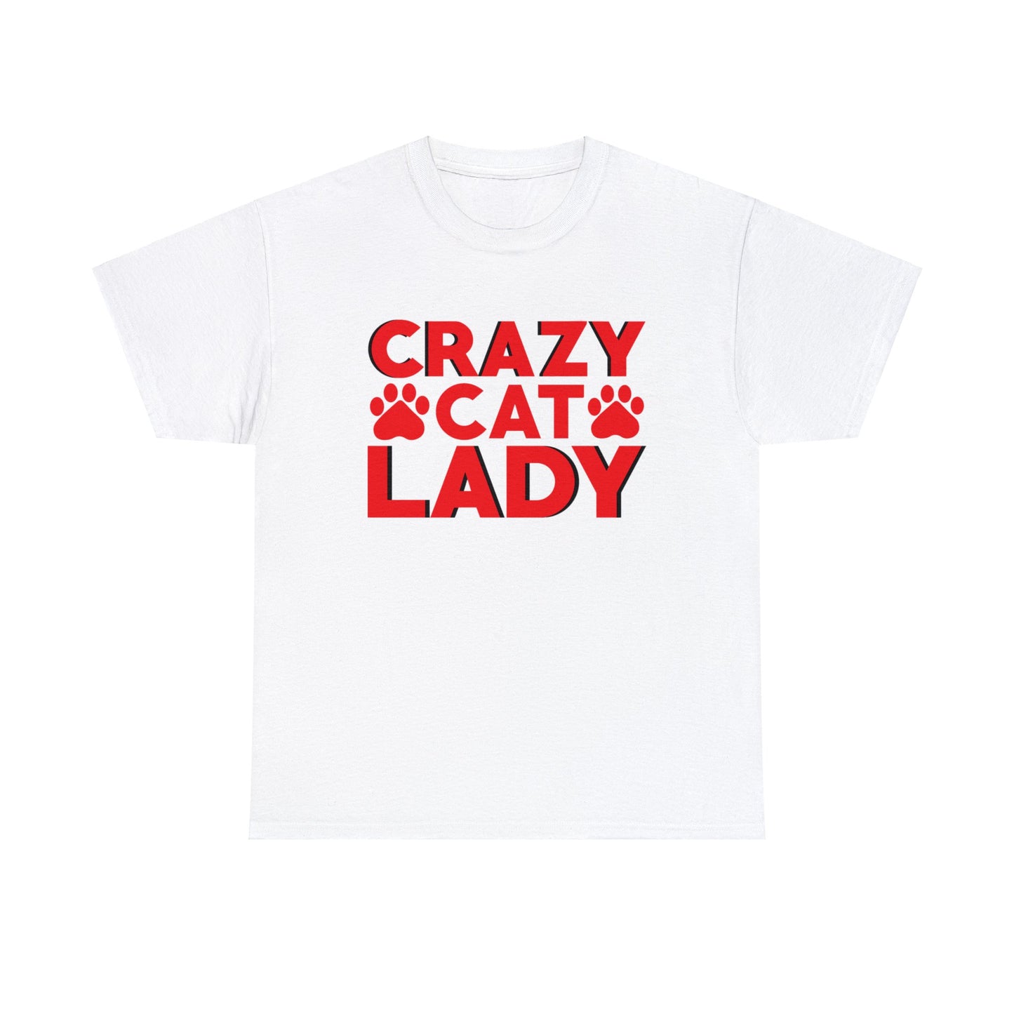 Crazy cat lady— Heavy Cotton Tee