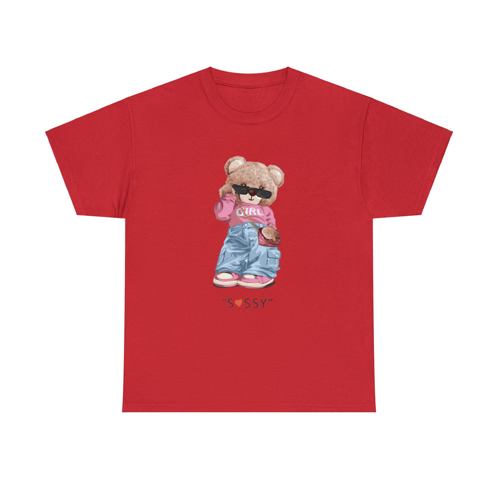 Sassy bear- Heavy Cotton Tee Shirt