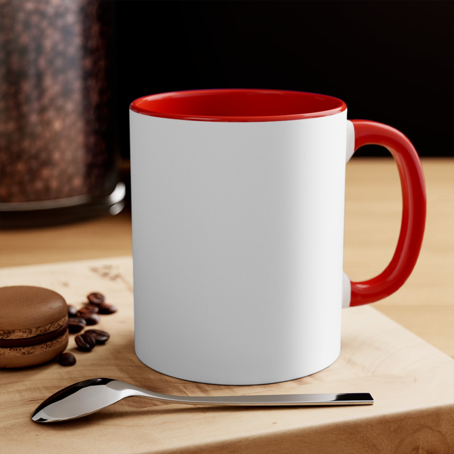 Skiing- Accent Mug