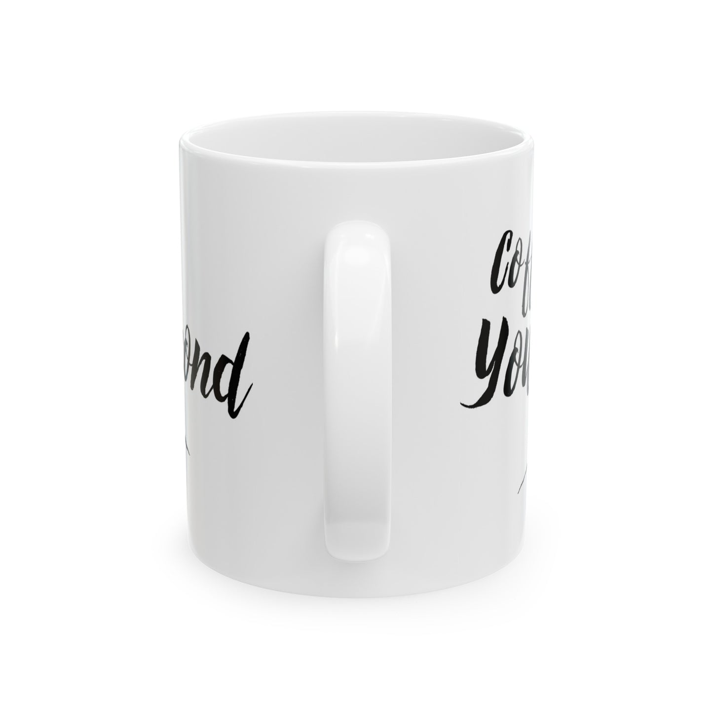 Coffee first bullshit second- Ceramic Mug, (11oz)