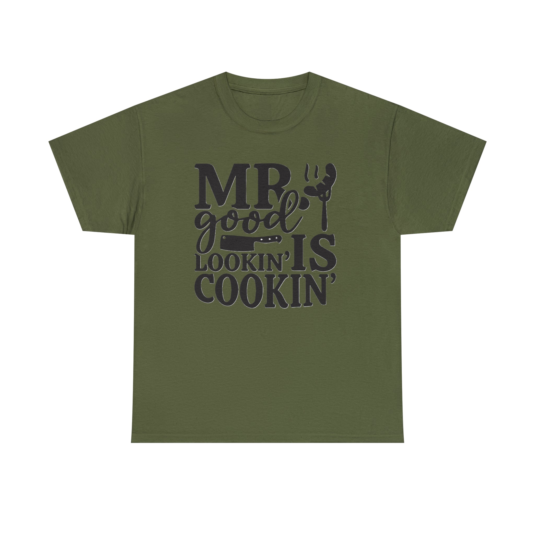 Mr good looking— Heavy Cotton Tee