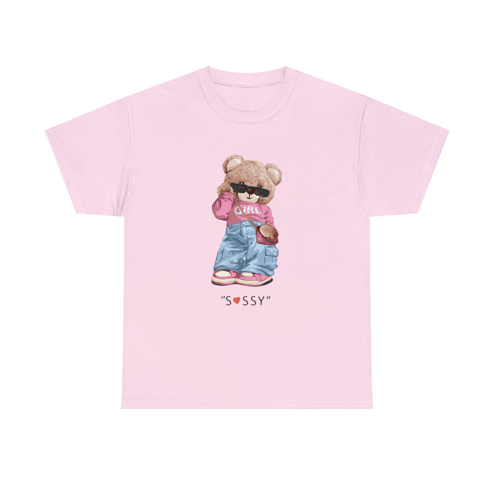 Sassy bear- Heavy Cotton Tee Shirt