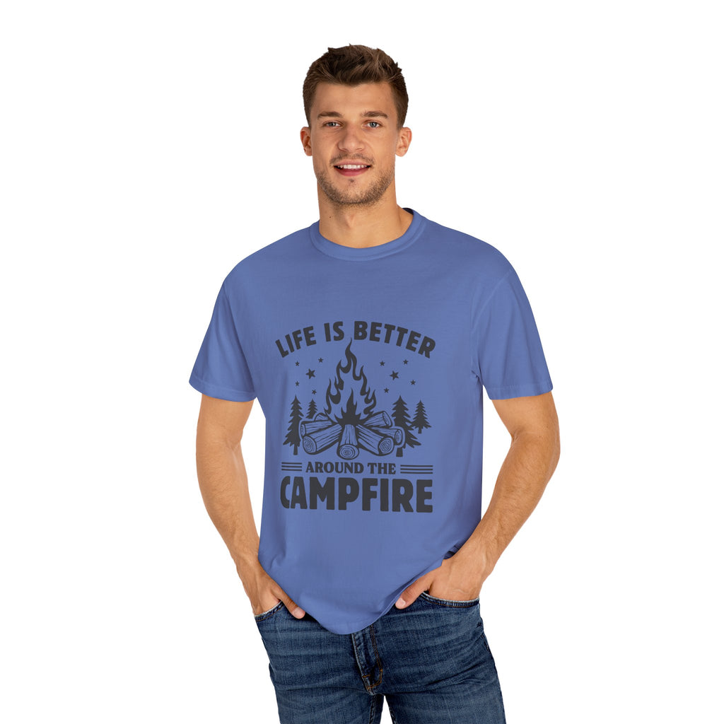 Campfire Vibes Unisex T-Shirt | Outdoor Adventure Tee | Camping Gift | Life is Better Around the Campfire | Casual Summer Shirt, [...]