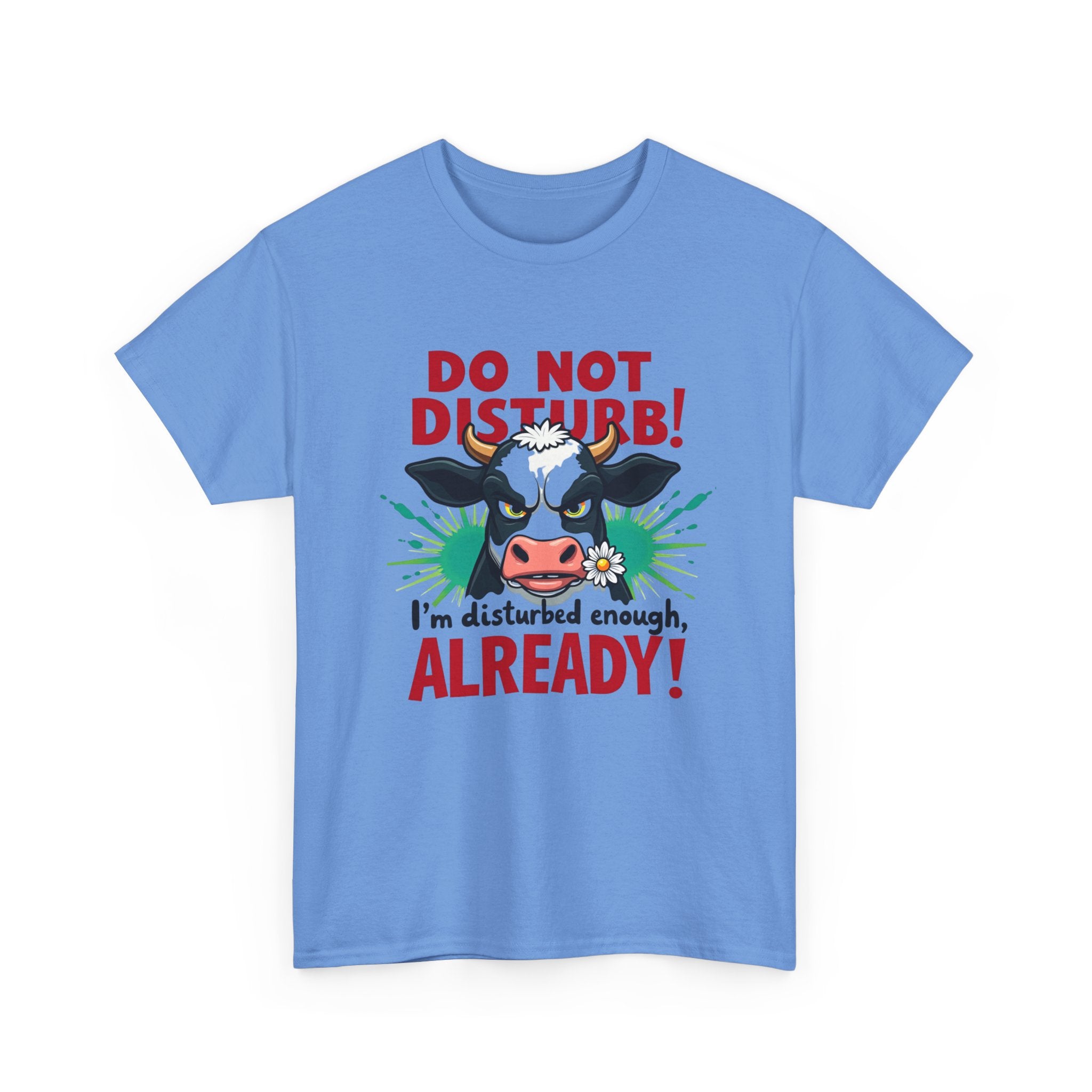 Do not disturb- Heavy Cotton Tee Shirt