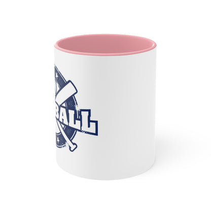 SoftBall- Accent Mug