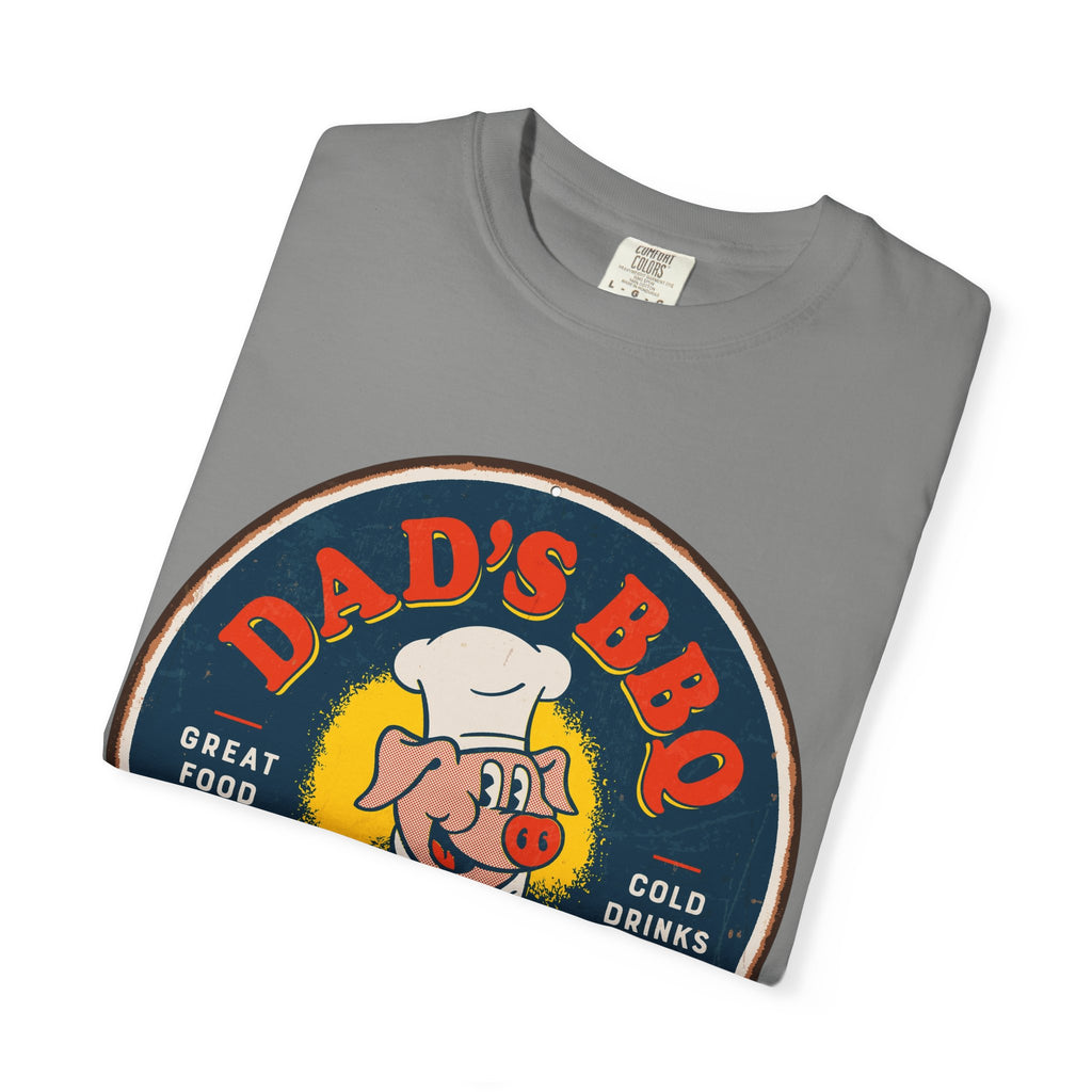Dad's BBQ T-Shirt - Chill & Grill Design