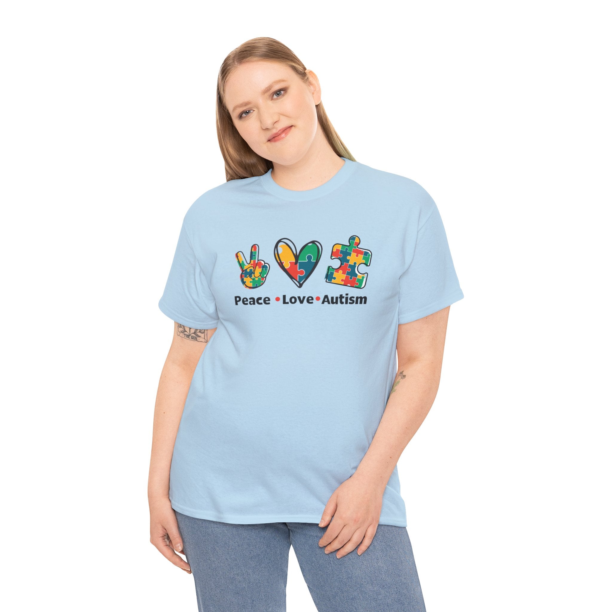 Autism— Heavy Cotton Tee Shirt