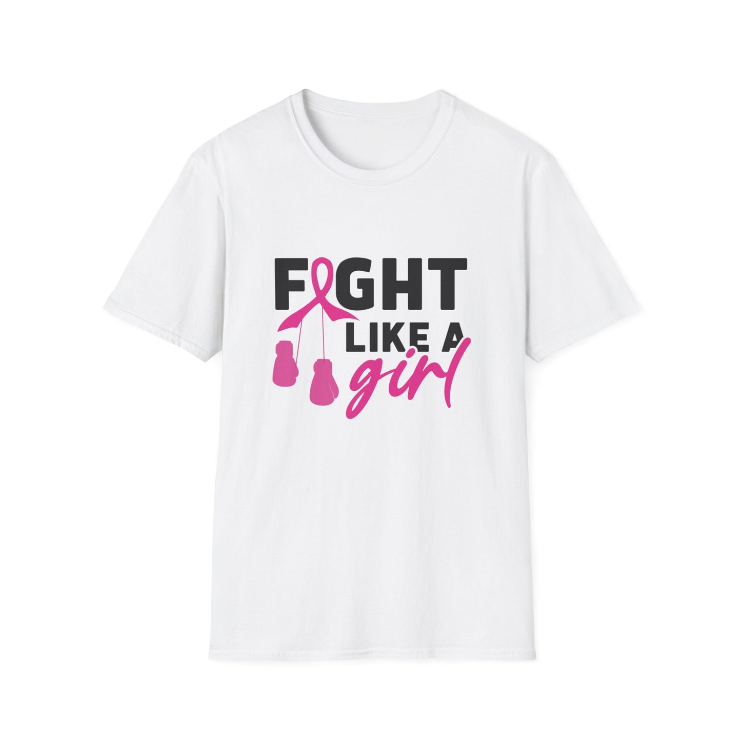 Fight like a girl- Softstyle T-Shirt