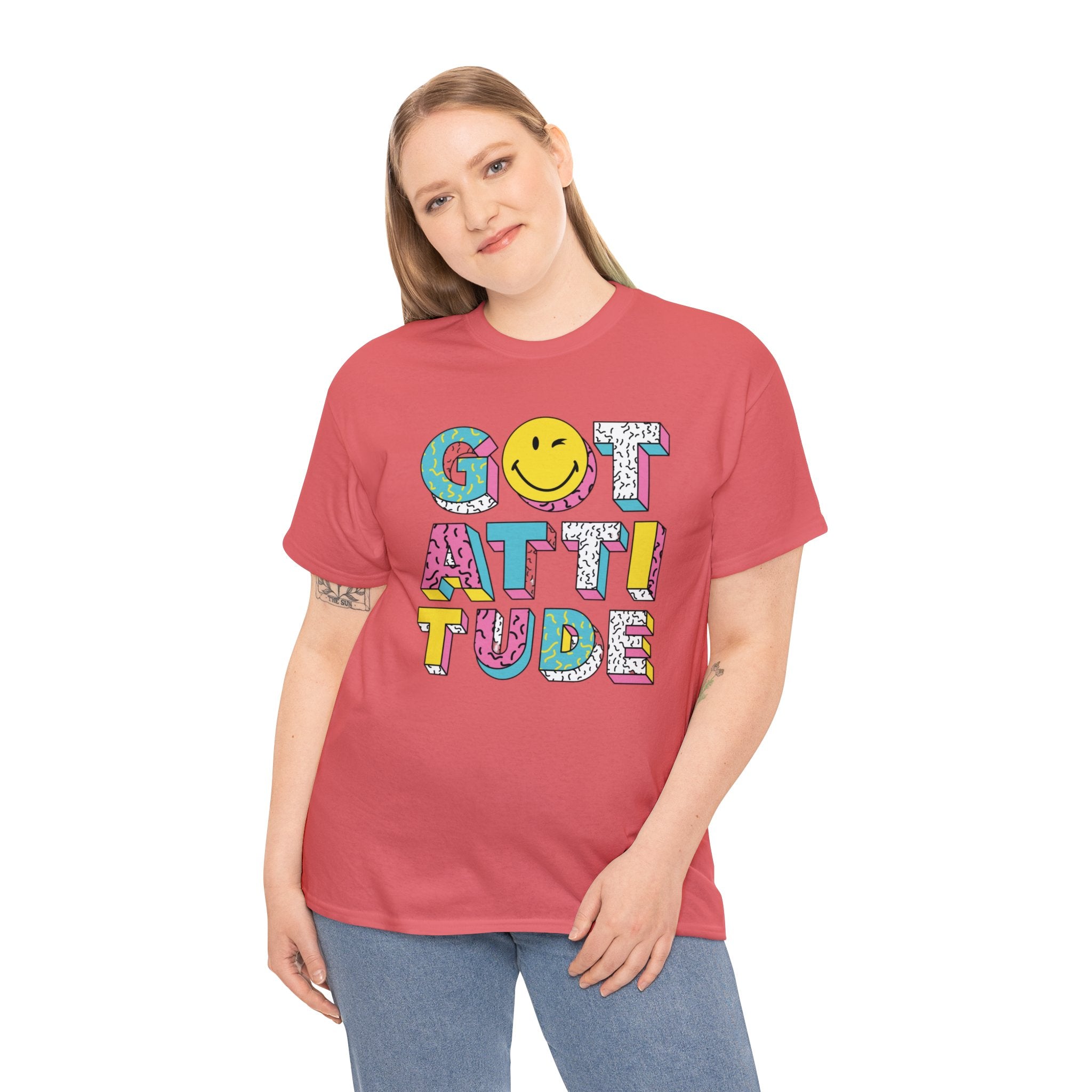 Got attitude— Heavy Cotton Tee shirt