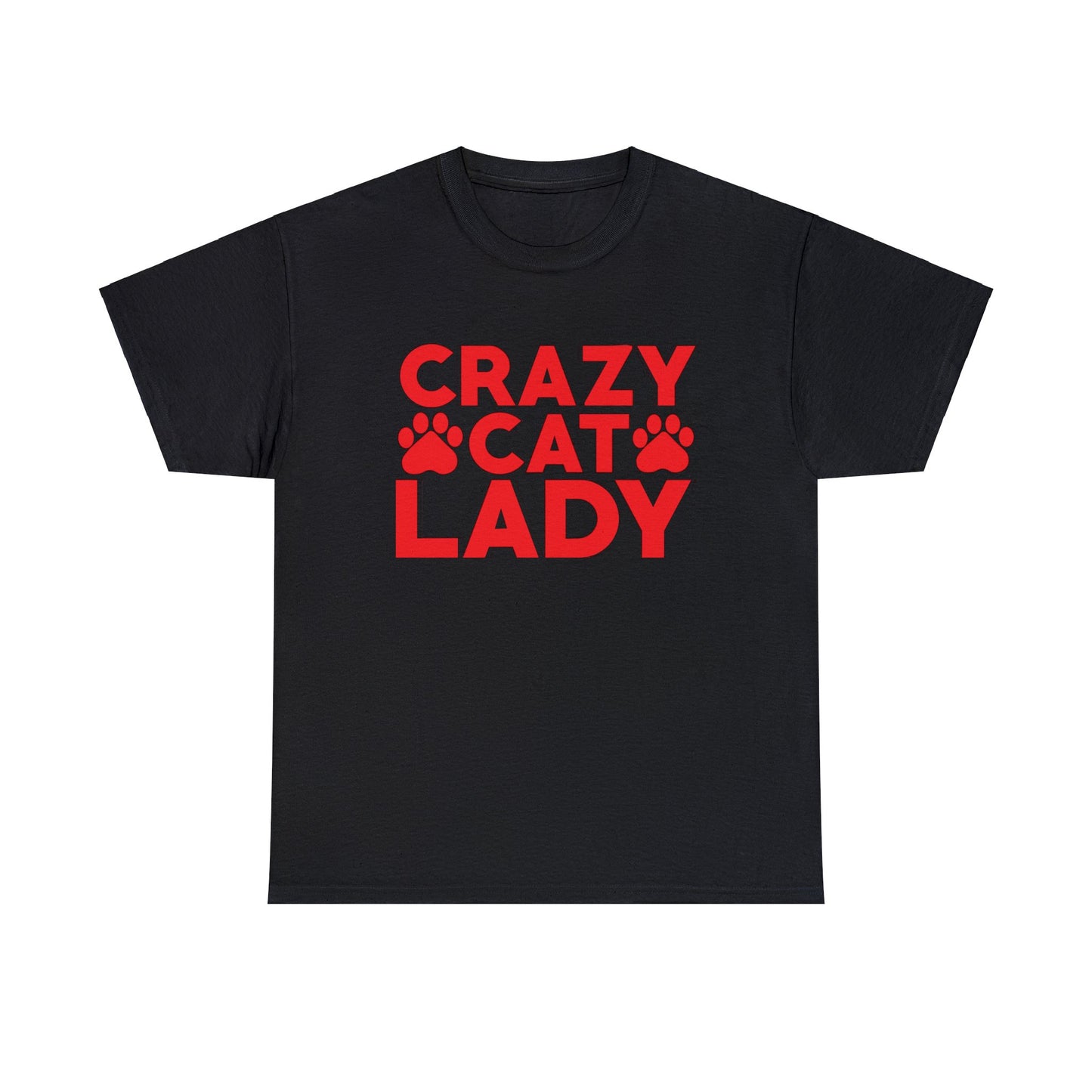 Crazy cat lady— Heavy Cotton Tee