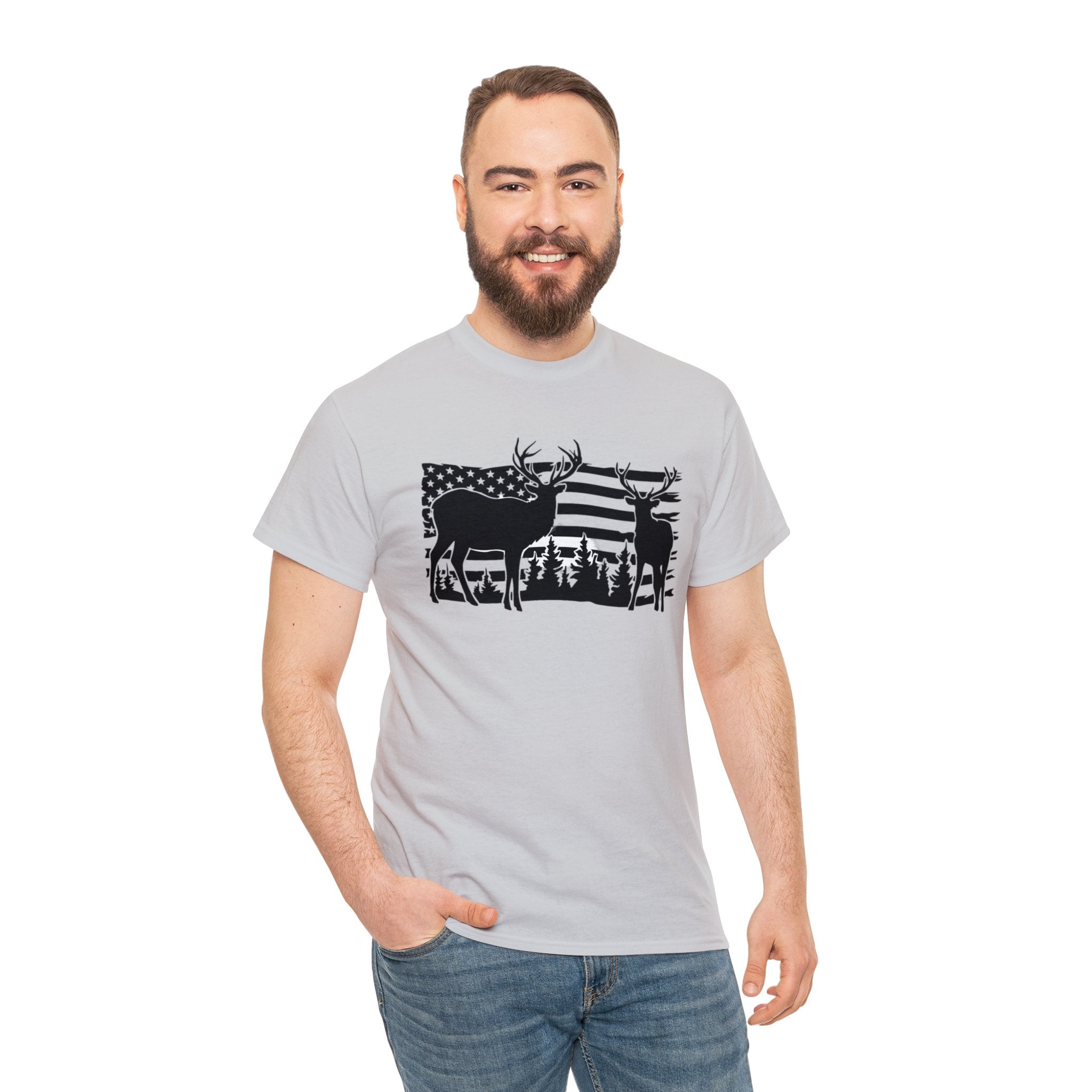 Hunting- Unisex Heavy Cotton Tee