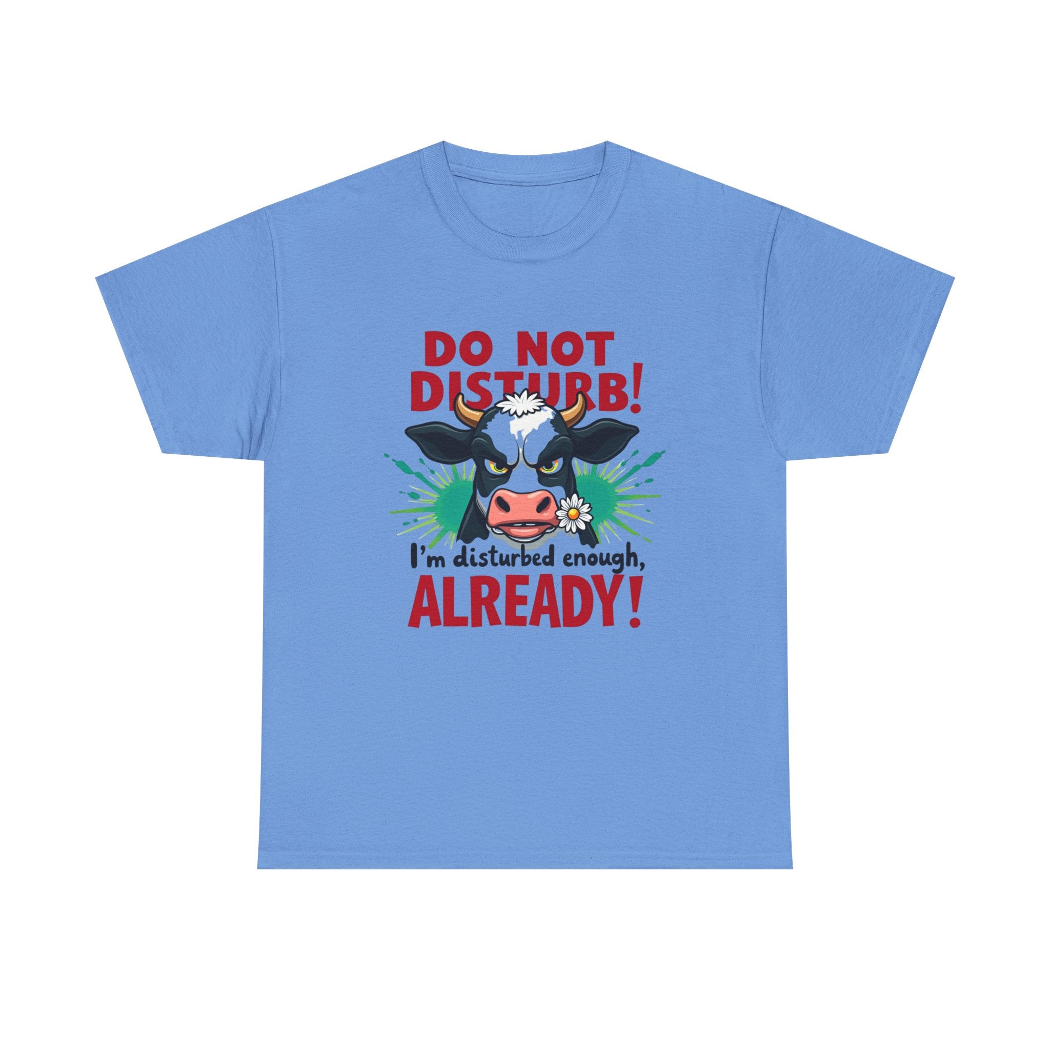 Do not disturb- Heavy Cotton Tee Shirt